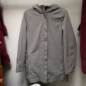 Heatkeep Grey Winter Rain Jacket Small